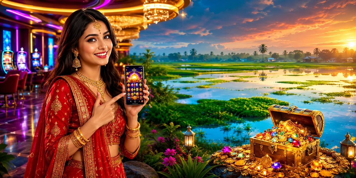 বগুড়ায় বাংলাদেশি মডেল মোবাইলে vip88 লগইন করছেন